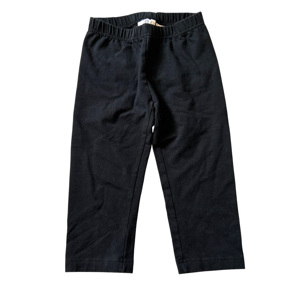 Hanna Andersson Black Leggings 130